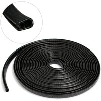 Memkey - Car Door Edge Protector 4m Protection for Car Bumper Door Edge Rubber and Metal u Shaped Guard Strip Cars Boats
