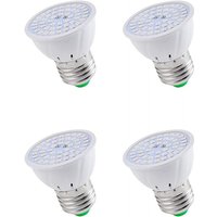 4X E27 80 LEDs Plant Grow Lamp led Full Spectrum Growth Light Bulbs Seedling Flower Phyto Lamp