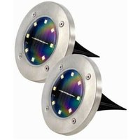 4x Underground led Solar Lights
