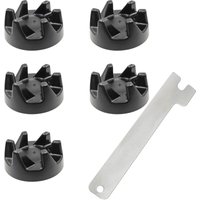 Memkey - 5 pieces mixer rubber coupling gear coupling with disassembly tool for Kitchenaid 9704230