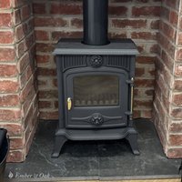 5KW Multi-Fuel Wood Stove Log Burner Cast Iron CA002