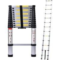 5M Telescoping Ladder 16.4FT Aluminum Extension Ladder Step Ladders Loft Ladder Attic Ladder Collapsible Ladders for Home, Multi-Purpose Telescopic