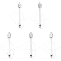Tlily - 5PCS 150mm Stainless Steel Float Switch Tank Liquid Water Level Sensor 220V