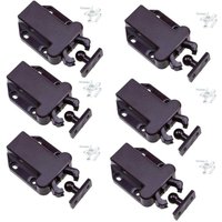 Lot de 6 loquets à libération tactile pour placard – Loquets non magnétiques pour tiroir