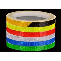 (6 Pcs) 8m Reflective Tape Self-Adhesive Waterproof Reflective Stickers for Cars, Bicycles, Motorcycles, DIY Decoration