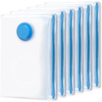 6-Piece Vacuum Storage Bags, 70x50cm, Vacuum Sealing Bags for Clothes, Vacuum Sealing Bags, Travel Vacuum Storage Bags, Reusable and Durable