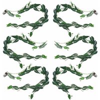 Leaf - 6 x 180cm Artificial Hanging Trailing Amazonica Plant