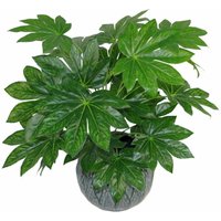 Leaf - 60cm Design uk Realistic Large Artificial Foliage Plant with Pot