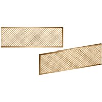 Premier Garden Supplies - 6ft x 2ft Privacy Elite Diamond Trellis
