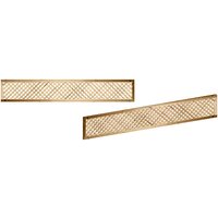 Premier Garden Supplies - 6ft X 1ft Privacy Elite Diamond Trellis Premier Garden Supplies - 6ft X 1ft Privacy Elite Diamond Trellis