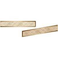 Premier Garden Supplies - 6ft x 1ft Privacy Elite Diamond Trellis