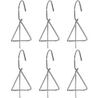 Tlily - 6PCS Terracotta Pots Hangers Flower Pot Hanger Hook Silver