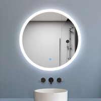 Acezanble - 1100x700 Large Illuminated Bathroom Mirrors with led Lights,Wall Mounted,IP44