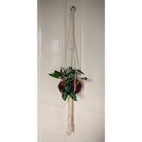 85cm Hanging Artificial Potted Pothos Plant with Planter