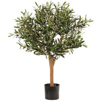 Leaf - 90cm Artificial Deluxe Olive Tree