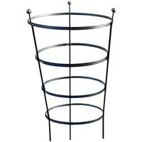 Garden Pride - 92cm Tall Peony Cage Plant Support - Raw Steel - Single