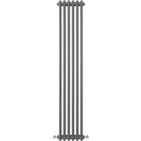 Acezanble - Vertical Traditional Cast Iron Style Radiator 1500x290mm 2 Column Anthracite