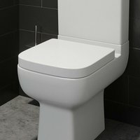 Amelie Soft Close Square Toilet Seat - Affine