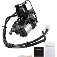 Air Compressor + Bracket + Valve Block Kit For Jeep Grand Cherokee WK2 2010-2017