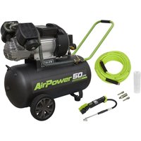Sealey - SAC5030VEKIT 50L V-Twin Direct Drive Air Compressor 3hp with Air Accessory Kit