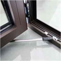 Aluminum alloy window sliding stay restrictor, internal double linkage angle controller, window brace, 1 piece