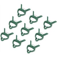 Alwaysh - 20 Garden Clips for Tomatoes, Roses, Cucumbers and Other Climbing Plants - Stable Clips for Securing Climbing Plants
