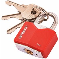 25mm Rhombic Chrome Plated Iron Padlock - T0702