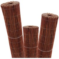 Aquagart - Willow mat 30 m x 100 cm i Privacy mat made of willow Natural Privacy screen for Garden