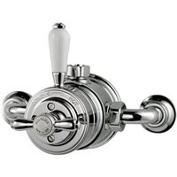 Aqualisa Showers - Aqualisa Aquatique Thermostatic Exposed Shower Valve - Chrome