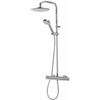 Aqualisa Showers - Aqualisa Midas 110 Mixer Shower Exposed Bar Valve Chrome Drencher