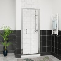 Aquariss Bifold Shower Door Polished Chrome Frame 700mm
