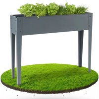 AREBOS Raised bed metal Planting bed Vegetable bed Flower bed steel