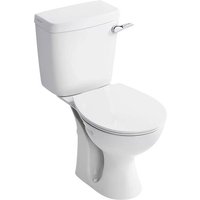 Armitage Shanks Sandringham 21 Close Coupled Toilet Lever Cistern - Soft Close Seat