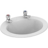 Armitage Shanks Sandringham 21 Countertop Basin 500mm Wide - 2 Tap Hole