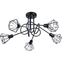 Artemis 5S black chandelier