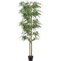 Vidaxl - Artificial Bamboo Tree 1520 Leaves 200 cm Green