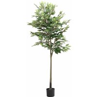 Artificial Ficus Tree 756 Leaves 170 cm Green Vidaxl