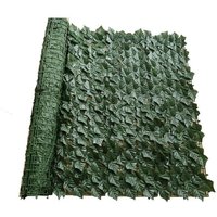 Artificial ivy fence screen, artificial hedges, fencing and decoration, artificial leaf screening roll for outdoor garden decor (0.53)m