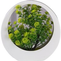 Tlily - Artificial Plant Bonsai with led Light Small Tree Pot Fake