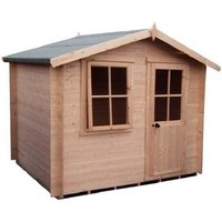 Avesbury Log Cabin Home Office Garden Room Approx 9 x 9 Feet