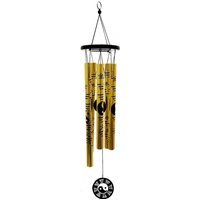 Bagua Wind Chime Pendant Retro Metal Wind Chime Lucky Wind Chime Garden Wind Chime-Extra Small