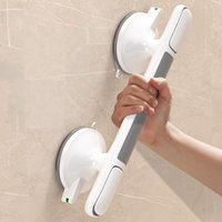 Bath and Shower Grab Bars, 30cm Shower Handle, Non-Slip Safety Handle for Seniors, No Drilling Required.