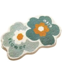 Bath Mat for Bathroom, Soft Absorbent Quick-Drying Bathroom Mat, Comfortable Non-Slip Shower Accessories for Home, Hotels and Gyms