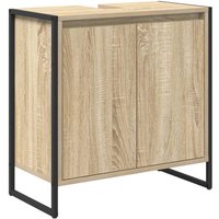Bathroom Cabinet Sonoma 60 x 30 x 60 cm Engineered Wood vidaXL