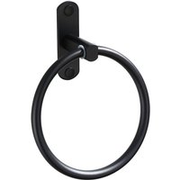 Tinor - Bathroom Towel Ring Suction Cup Towel Holder Wall Mount Aluminum Towel Rack Towel Ring for Bathroom Kitchen