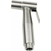 Bidet Sprayer for Toilet, Stainless Steel, Diaper Sprayer, Manual Bidet Sprayer for Personal Hygiene, Shower, Bathroom, Toilet - Silver - DPZO,de