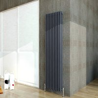 Biubiubath - Traditional Cast Iron Radiator 1800x470mm 3 Column Anthracite