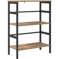 Bookshelf Artisan Oak 60 x 29.5 x 81 cm Engineered Wood vidaXL