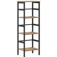 Bookshelf Artisan Oak 40 x 29.5 x 115 cm Engineered Wood vidaXL