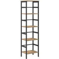 Bookshelf Artisan Oak 40 x 29.5 x 149 cm Engineered Wood vidaXL